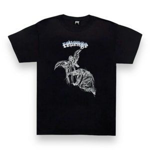 Revenge Angel Sketch Tee Black